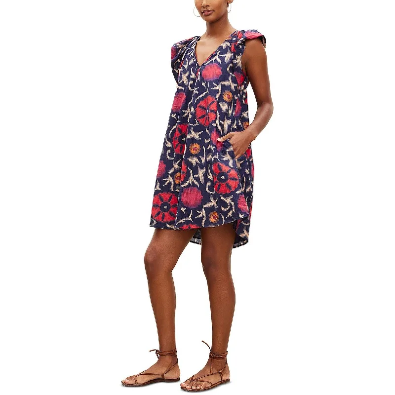 Glamour DressVELVET BY GRAHAM & SPENCER Womens Jenna Printed Short Mini Dress