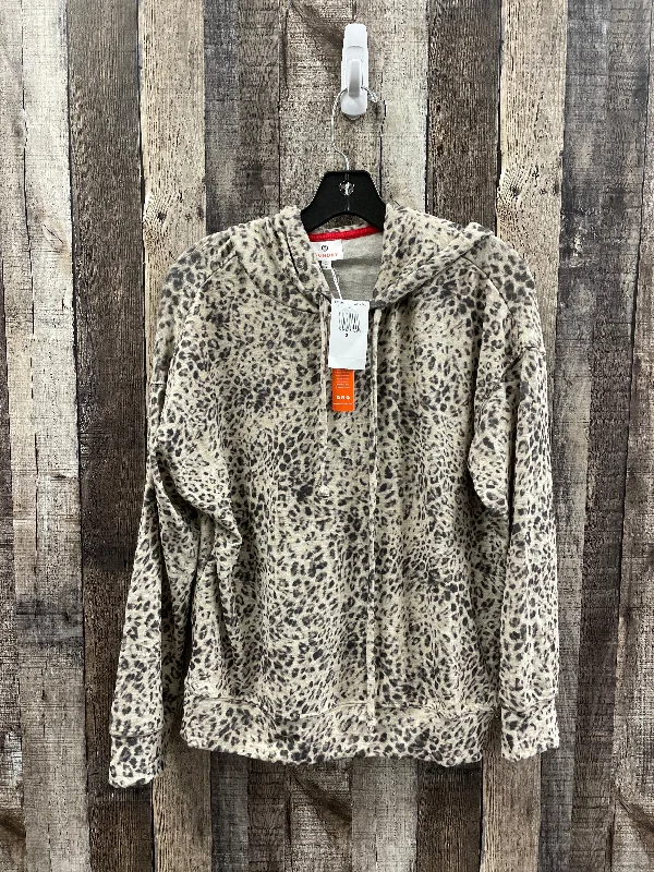 women's tops for those who prefer classic over trendy stylesTop Long Sleeve By Sundry In Animal Print, Size: M