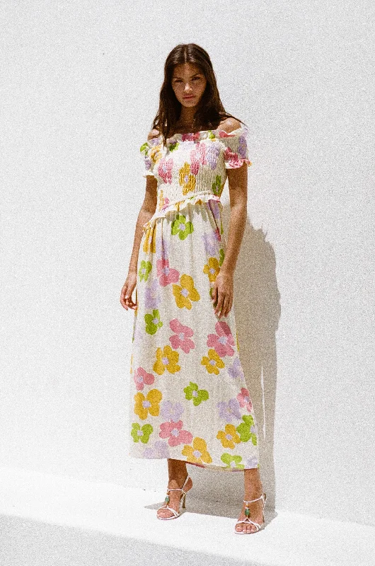 Flutter-Sleeve DressMireya Midi Dress