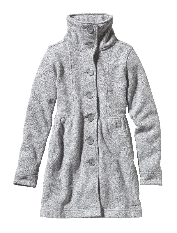 women's coats made in ethical factoriesW's Better Sweater® Coat