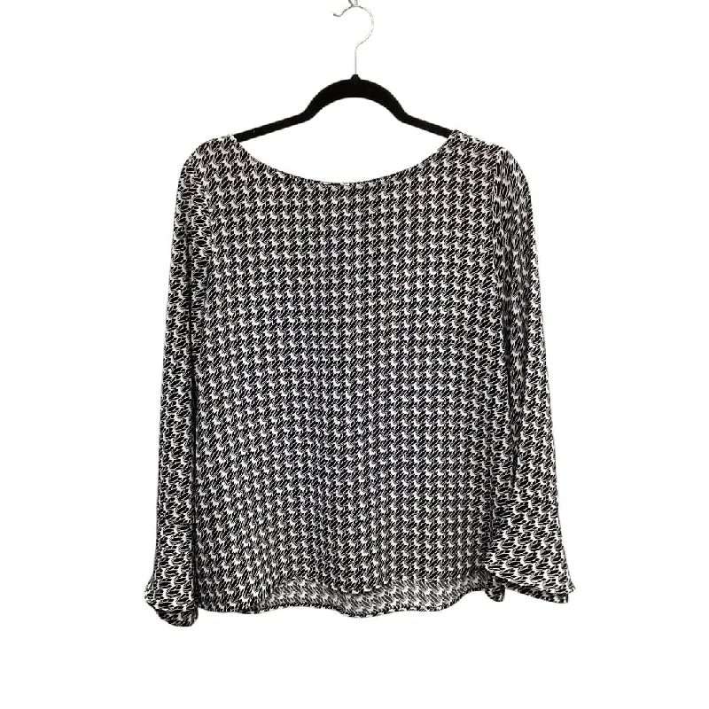 women's tops for those who want to stay updated with the latest fashion trendsTop Long Sleeve By Ann Taylor In Black, Size: M