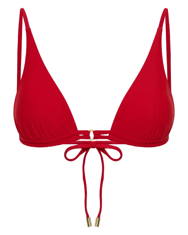 Mesh Female SwimwearMessina Top Cincinnati Red