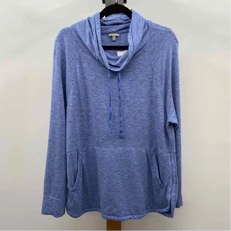 spaghetti strap women's topsTalbots Women's Size XLP Blue Heathered Tunic