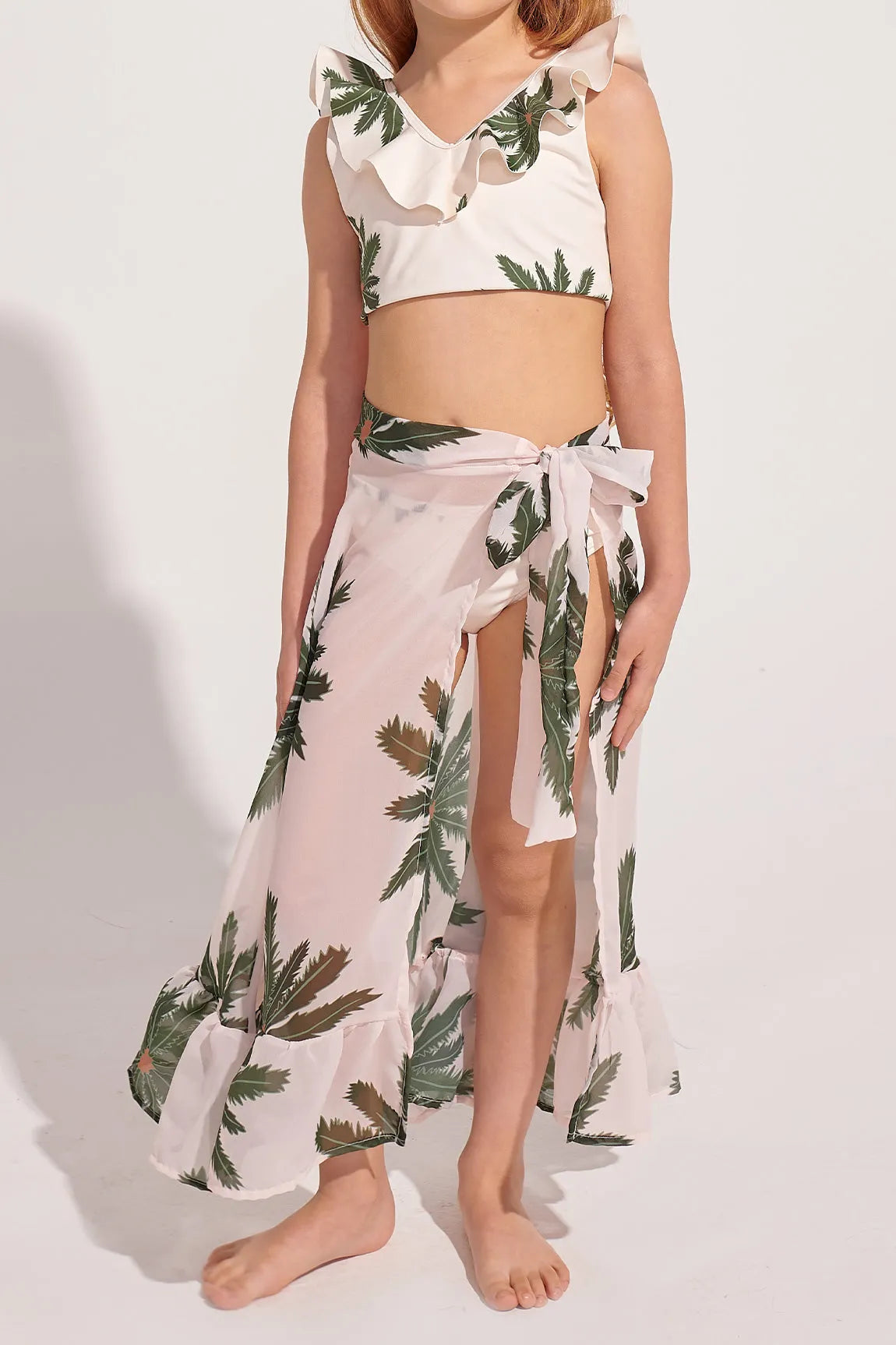 Ruffled One-Piece FemaleThe Mini Palms Maxi Skirt