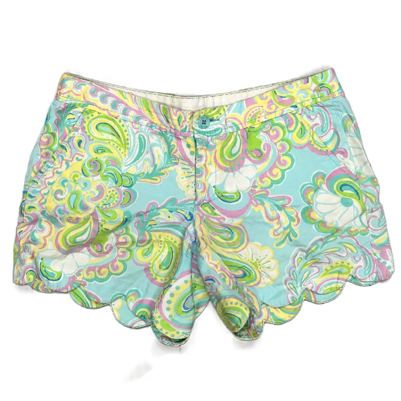 women's dress shortsShorts Designer By Lilly Pulitzer In Aqua, Size: 4