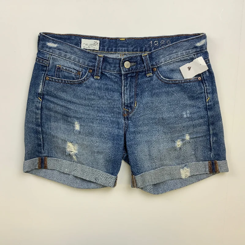 women's wedding shortsShorts By Gap In Blue Denim, Size: 4