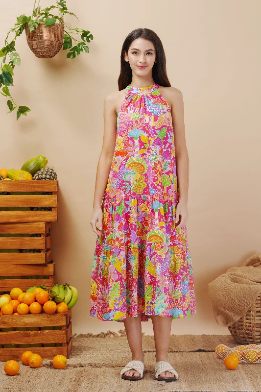 Bow-Tie DressMushroom Madness Maxi Dress