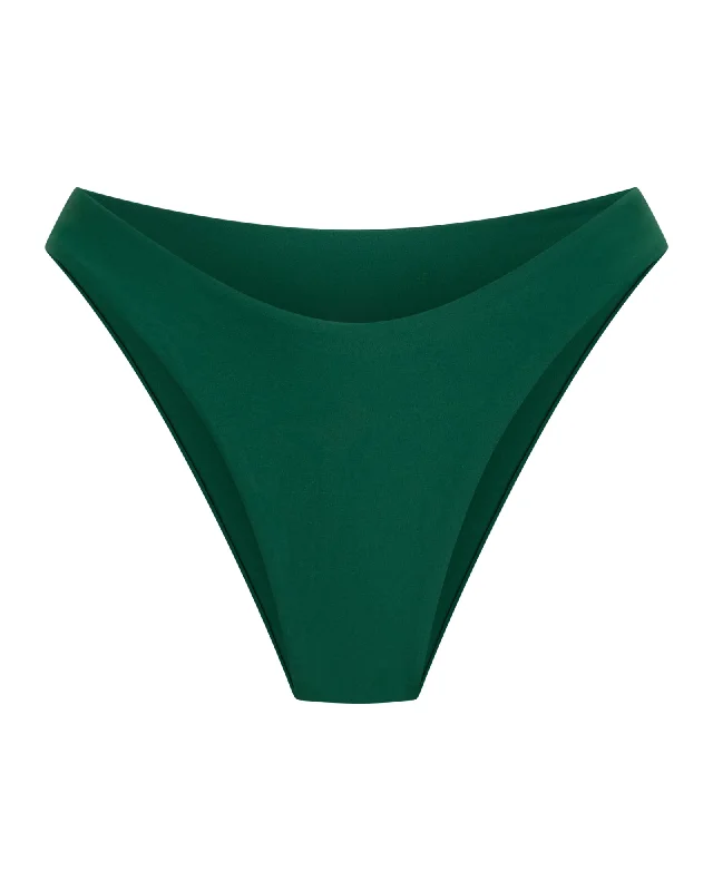 Geometric Print Female SwimwearPositano Bottom Emerald