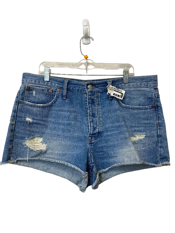 women's solid-color shortsShorts By Madewell In Blue Denim, Size: 31