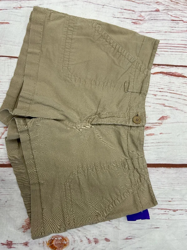 women's polyester shortsShorts By New York And Co In Tan, Size: 10