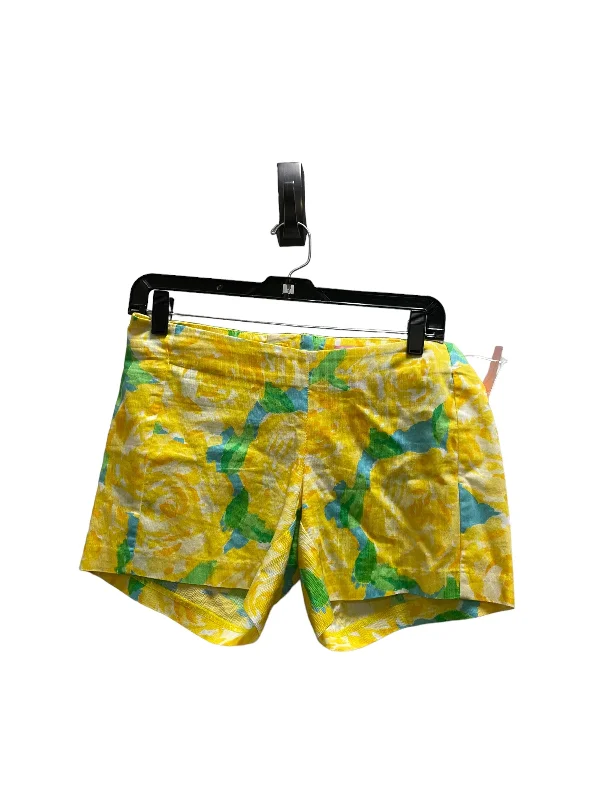 women's luxury shortsShorts By Lilly Pulitzer In Yellow, Size: 0