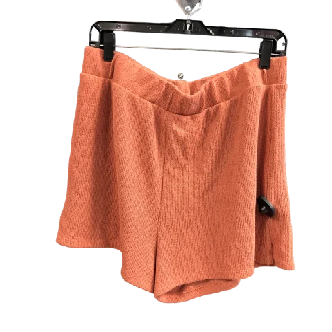 women's A-line shortsShorts By H&m In Orange, Size: L