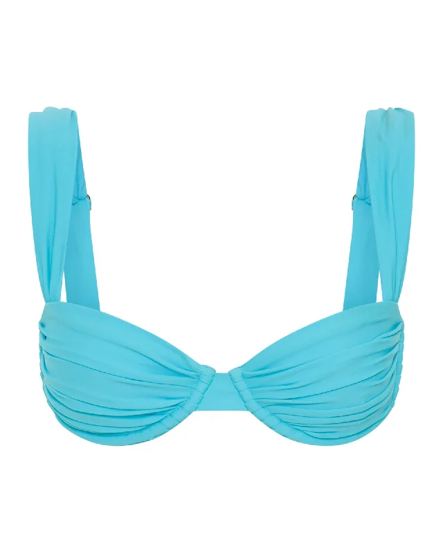 Stylish Female SwimwearRhodes Top Aqua