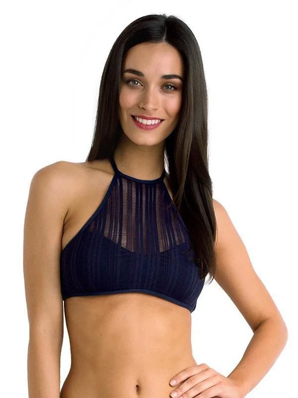 String Female SwimwearSUM3201 Summer Of Love High Neck Crop Bra - Isola