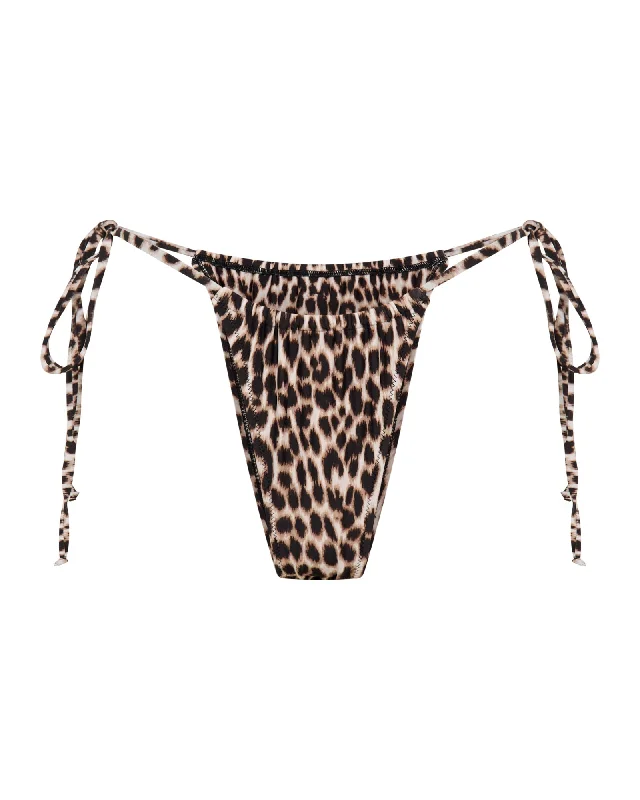 Fashionable Female SwimwearRio Bottom Leopard