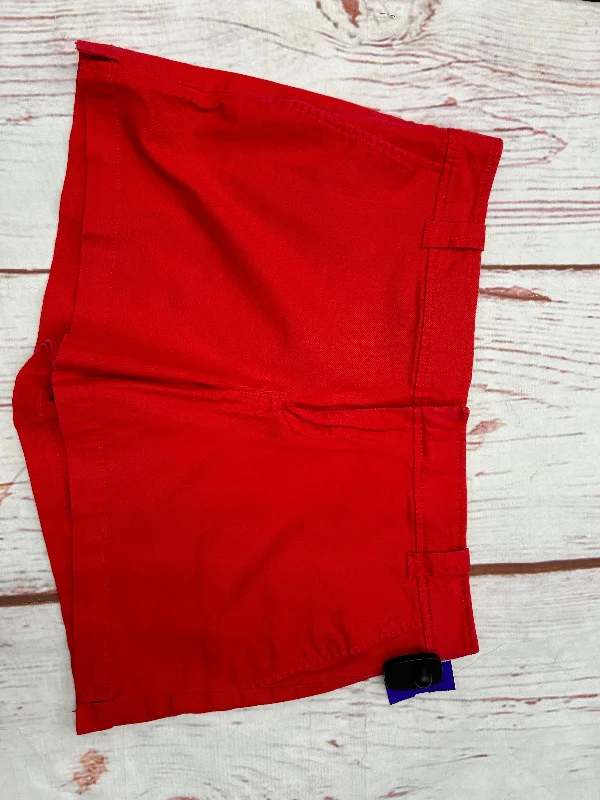 women's stretch shortsShorts By New York And Co In Red, Size: 10