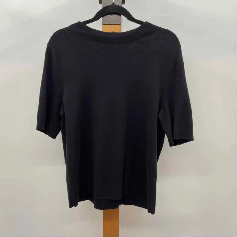 camisoles for womenTalbots Women's Size XLP Black Solid Sweater