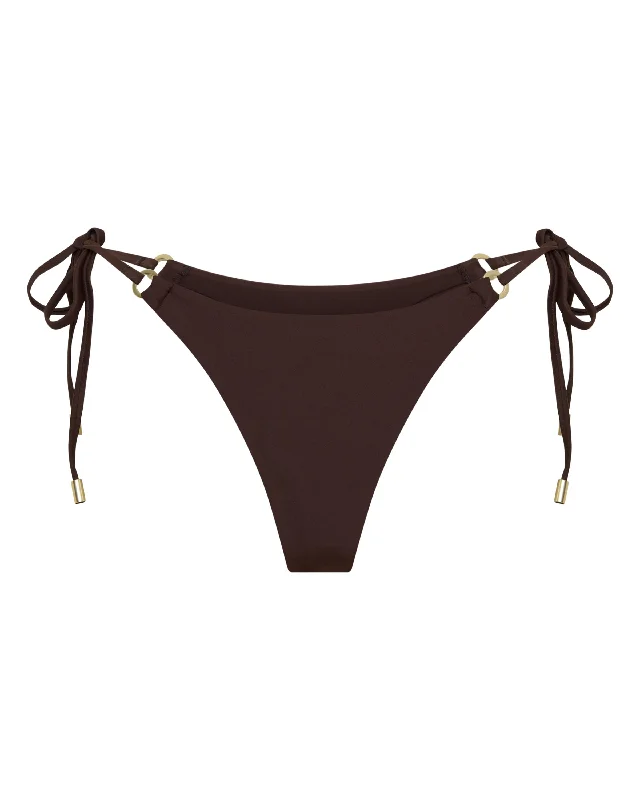 Recycled Female SwimwearMessina Bottom Chocolate