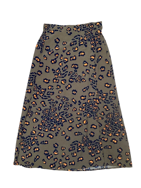 women's high-slit skirtsAnimal Print Skirt Maxi Elodie, Size S