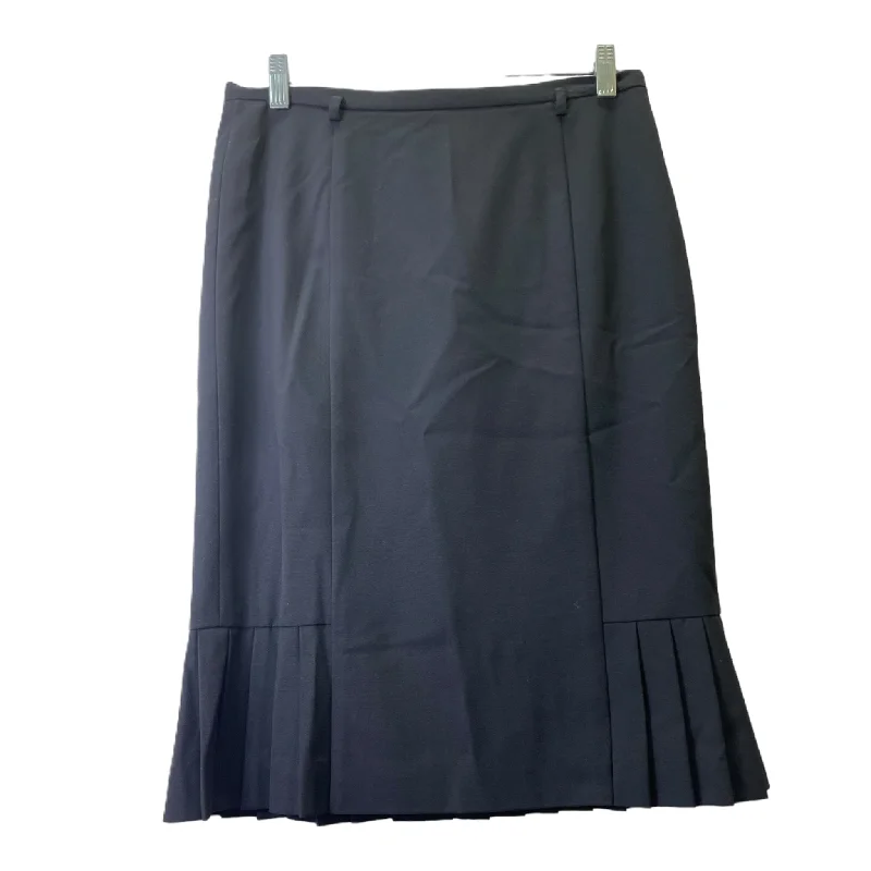 women's A-line skirtsBlack Skirt Midi By Talbots, Size: 4