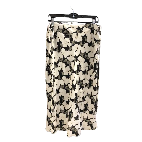 women's pencil skirtsBlack & White Skirt Midi Cmc, Size 16