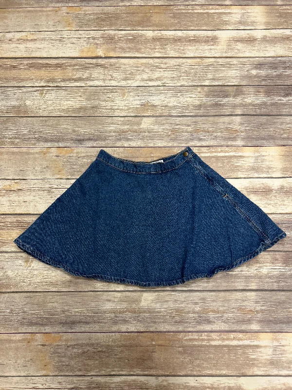 women's high-performance dressy skirtsBlue Denim Skirt Mini & Short American Apparel, Size S