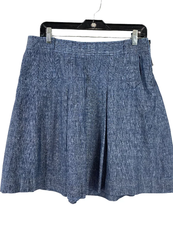 women's lightweight linen skirts for warm weatherBlue Denim Skirt Mini & Short J. Crew, Size 6