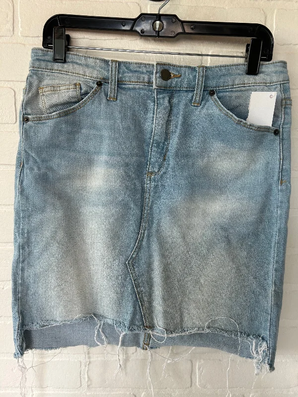 women's lace-up skirtsBlue Denim Skirt Mini & Short Universal Thread, Size 10