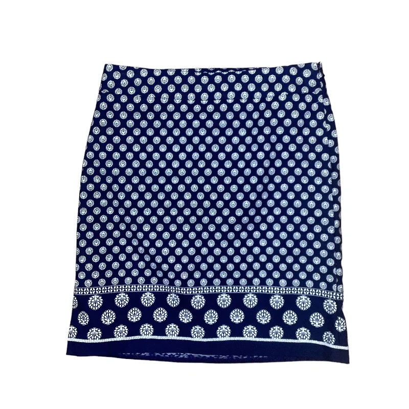 women's lace skirtsBlue & White Skirt Mini & Short Talbots, Size 4