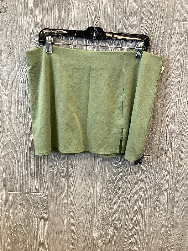 women's striped tulip skirtsGreen Skirt Mini & Short American Eagle, Size 14