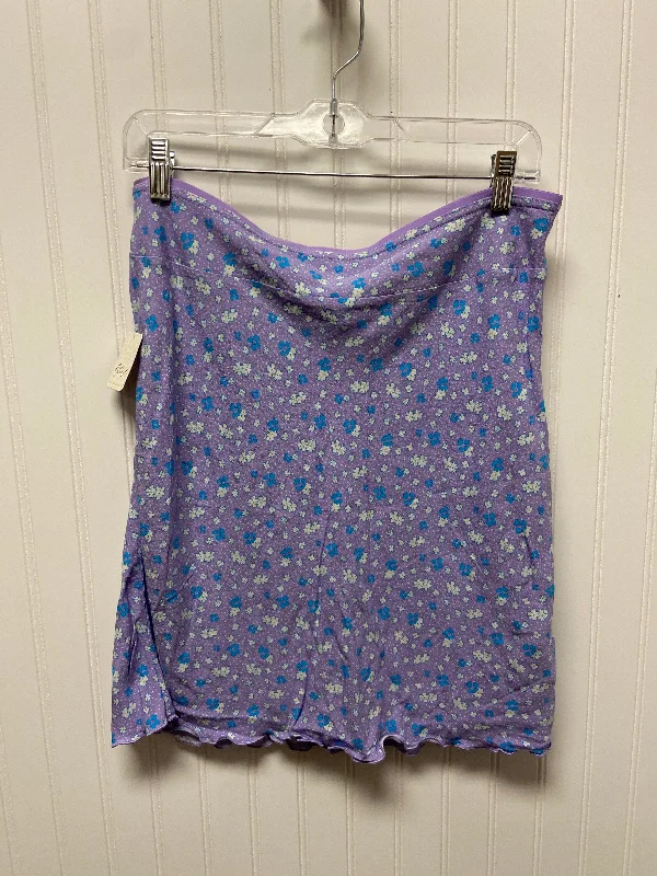 women's stretch skirtsPurple Skirt Mini & Short Free People, Size 8