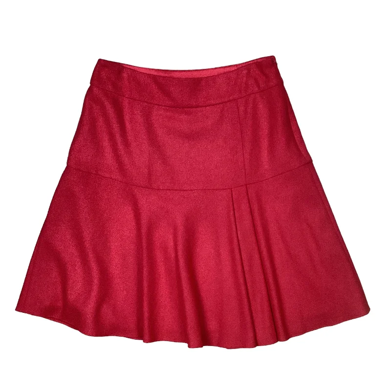 women's lightweight linen skirts for warm weatherRed Skirt Mini & Short Boden, Size 10