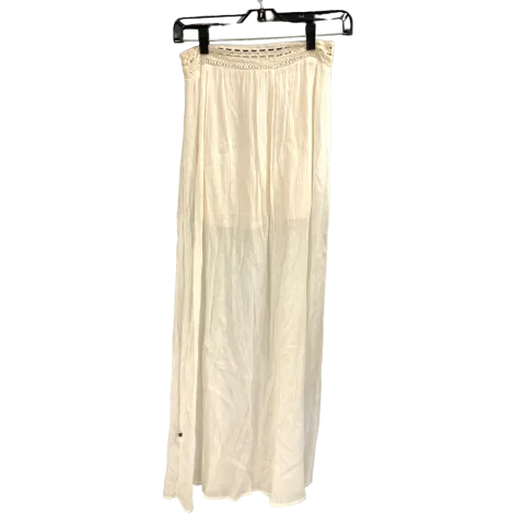 women's solid-color skirtsWhite Skirt Maxi Lush, Size S