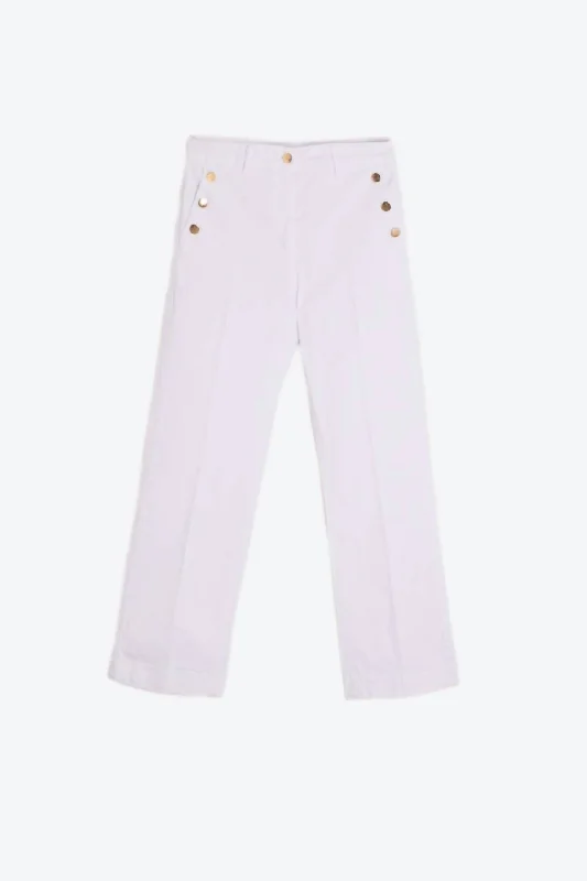 women's vintage pantsAmelie Pants In White