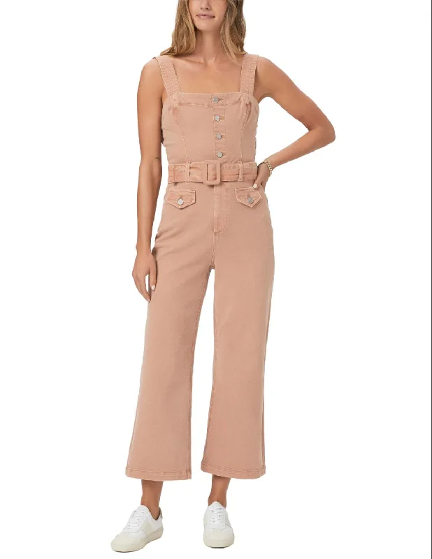 women's fall pantsAnessa Jumpsuit In Vintage Dried Rose