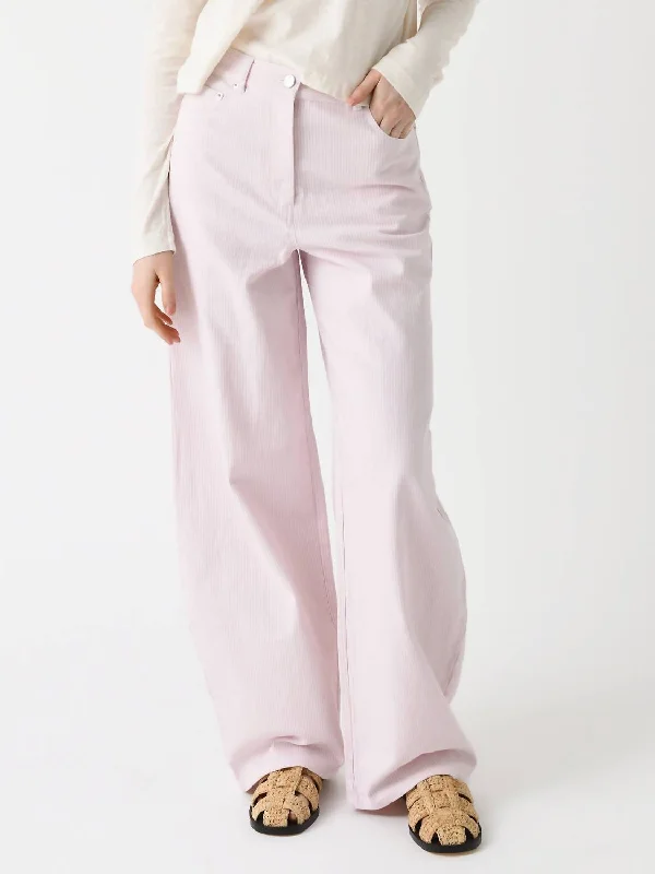 women's insulated pantsCocoon Striped Pant In Ballerina Combo