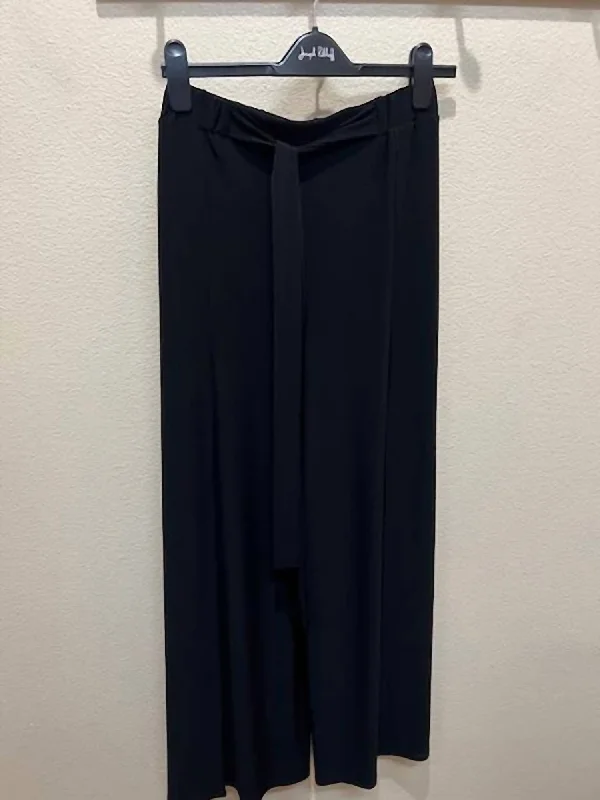 women's formal pantsFlared Pant In Black