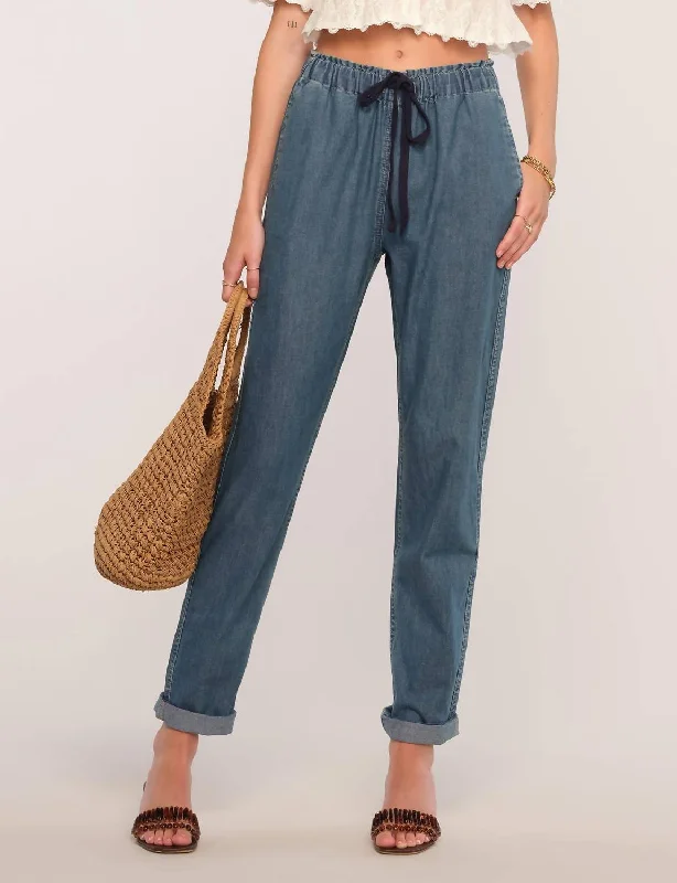 women's affordable pantsGatsby Straight Leg Pants In Denim