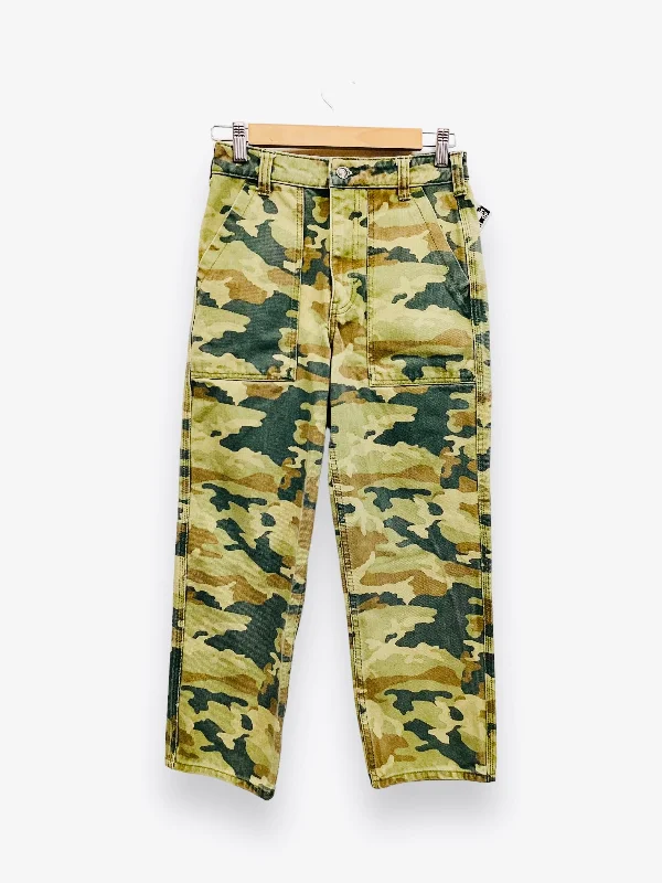 women's everyday pantsPants Cargo & Utility By Free People In Camouflage Print, Size: 2