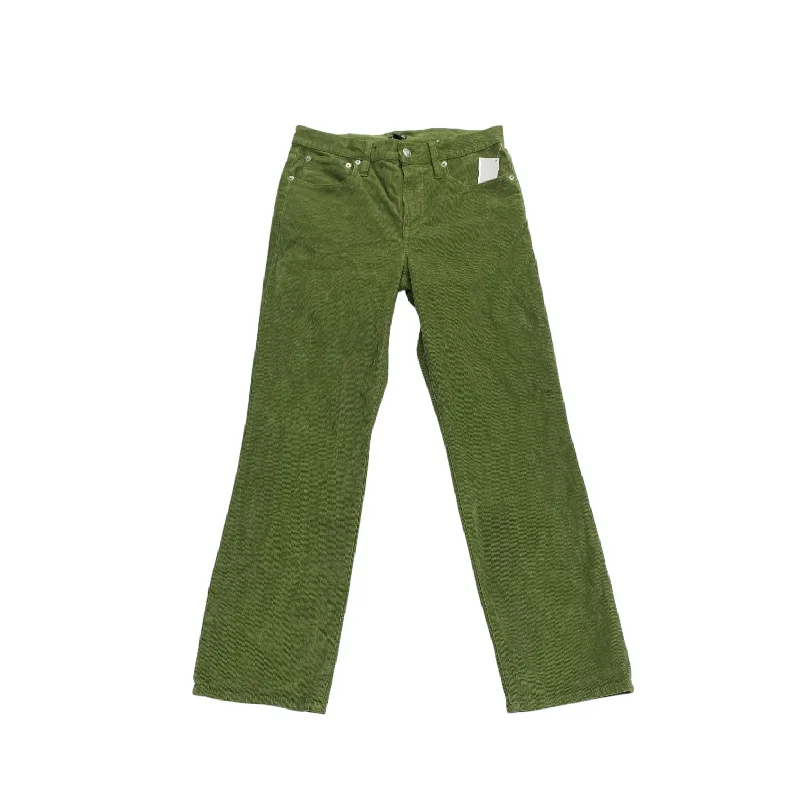 women's distressed pantsPants Corduroy By J. Crew In Green, Size: 6