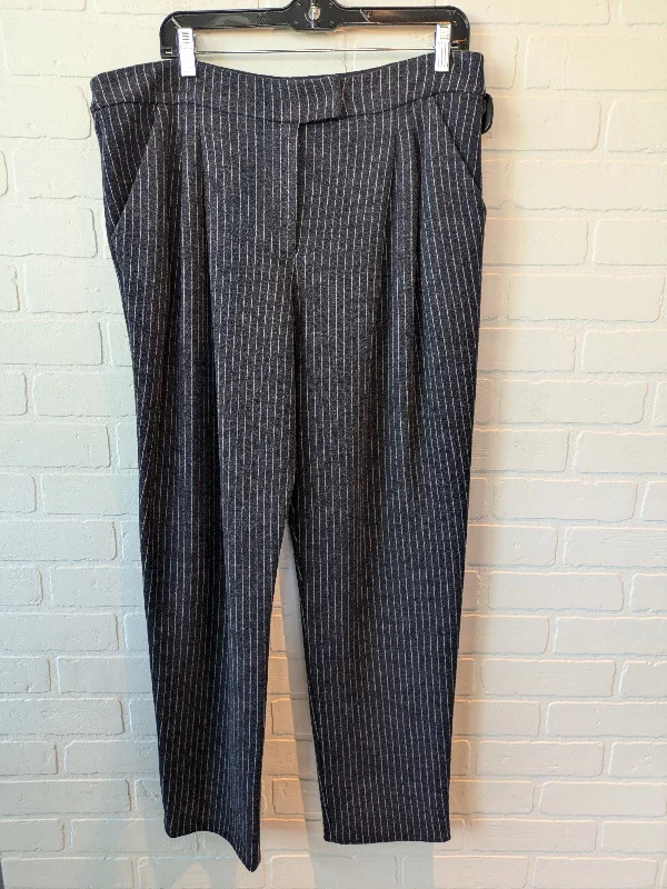 women's vintage pantsPants Dress By Armani Collezoni In Blue & Grey, Size: 12