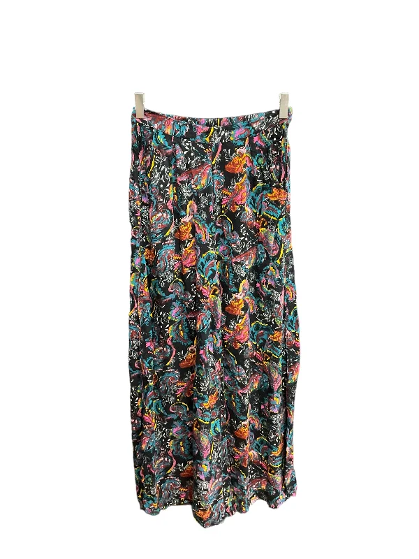 women's polyester pantsPants Wide Leg By Free People In Multi-colored, Size: 2