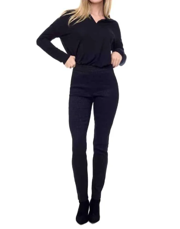 women's formal pantsTwinkle Techno Pant In Black/silver