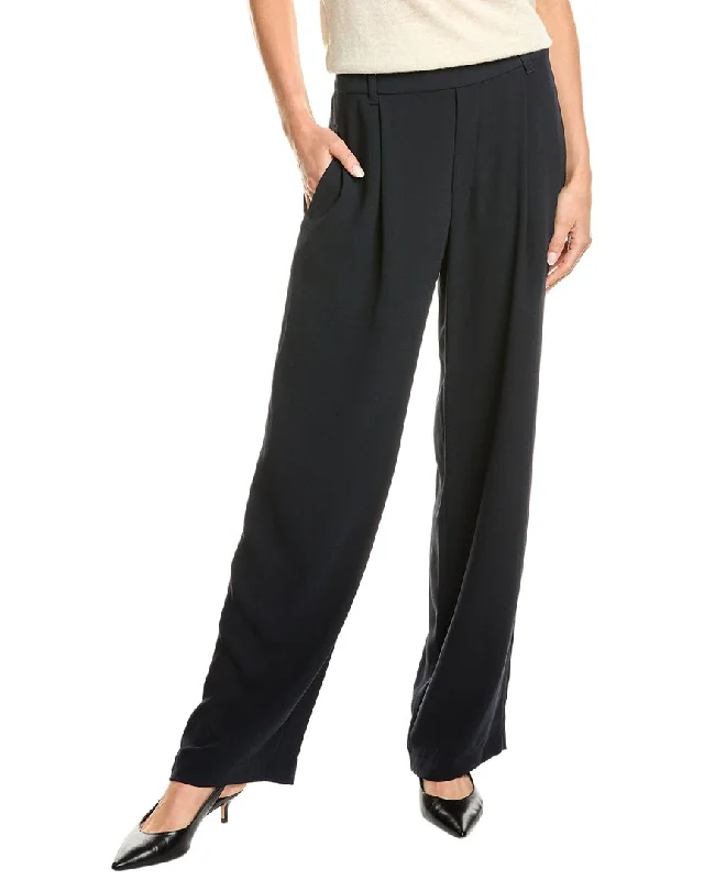 women's convertible pantsVince Straight Pull-On Pant