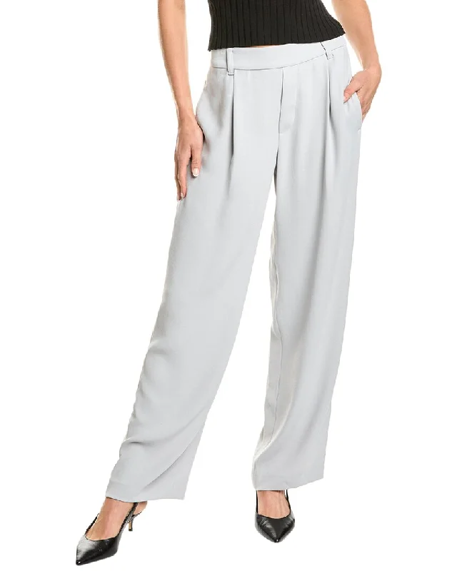 women's travel pantsVince Straight Pull-On Pant