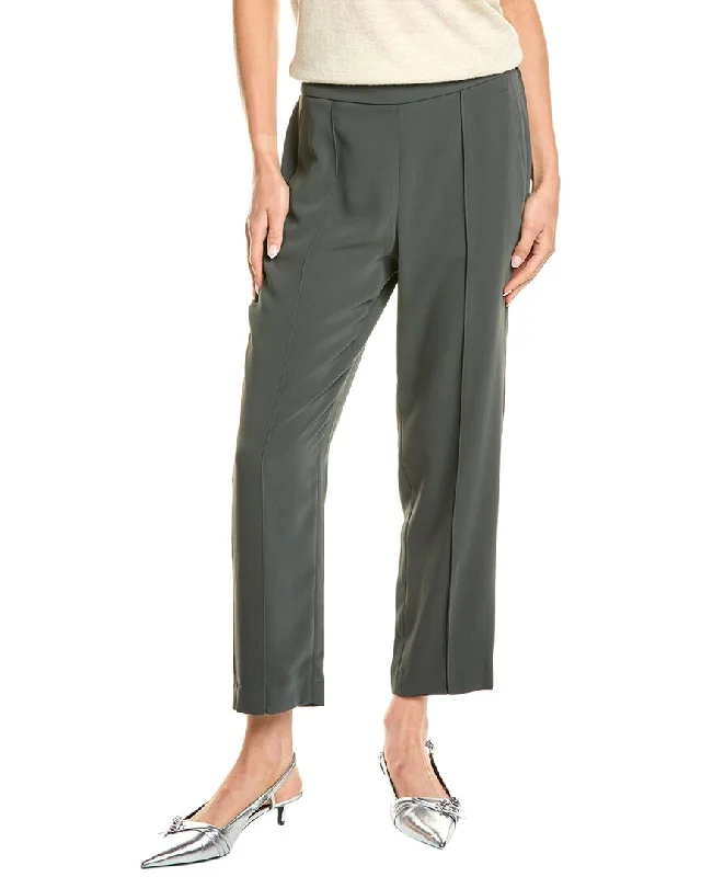 women's zipper pantsVince Tapered Pull-On Pant