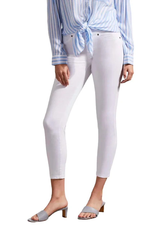 women's convertible pantsWomen's Audrey Pull-On Jegging In White