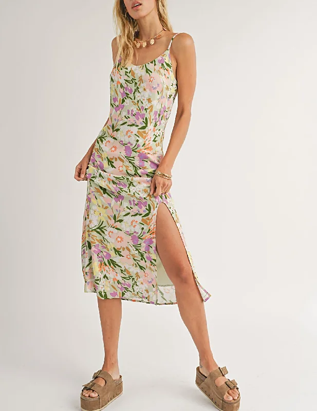 women's empire-line dressesBlossom Tie Back Floral Dress