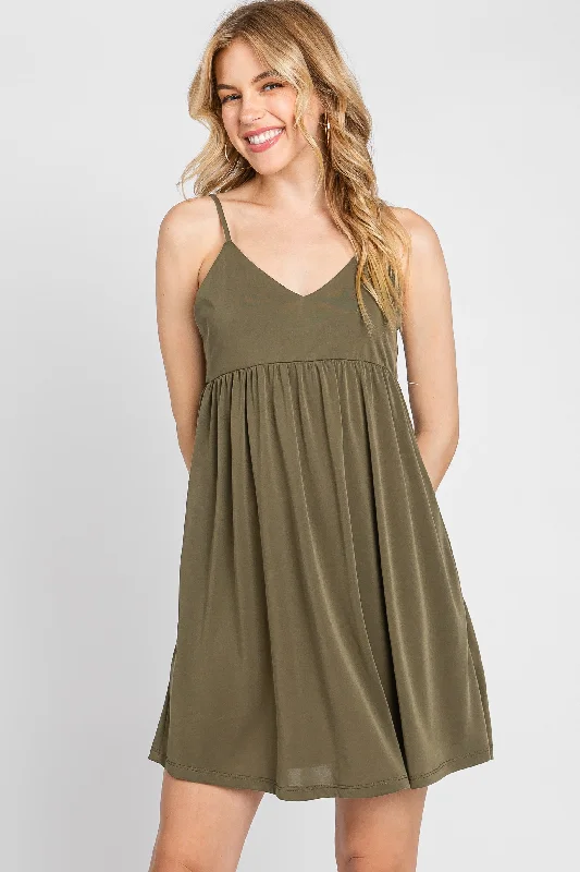 women's pastel dressesIris Dress - Olive