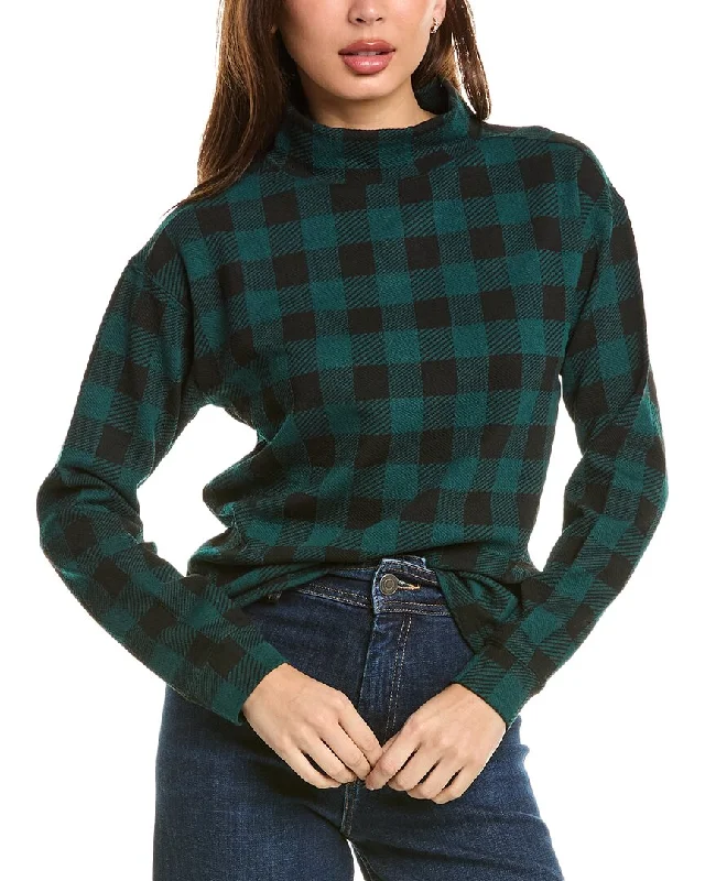 Fair Isle Sweatersbeachlunchlounge Tameron Plaid Sweater